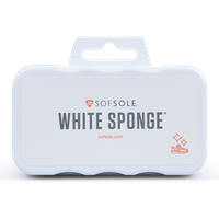 Sofsole White Sponge - Unisex Schuhpflege von SofSole