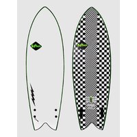 Softech Kyuss Fish 5'8 Softtop Surfboard checkered von Softech