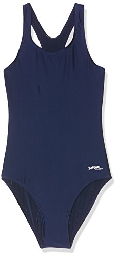 Softee, Mädchen Badeanzug, Größe 10, Marineblau von Softee Equipment