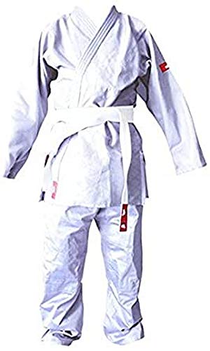 Yosihiro Herren Trainings-Sets, White, 200 cm von Softee Equipment