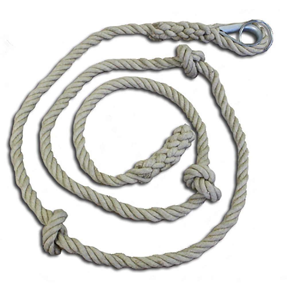 Softee 4m Indoor Rope Climbing With Knots Beige 4m von Softee