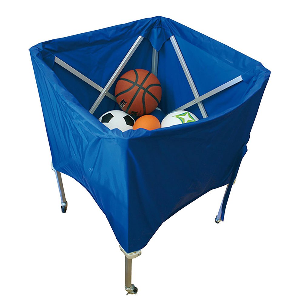 Softee Aluminium Deluxe Folding Ball Cart Blau 70x70x102 cm von Softee