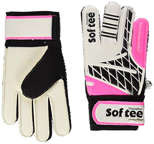 Softee Damen Field Player Gloves, White/Black, 8 von Softee Equipment