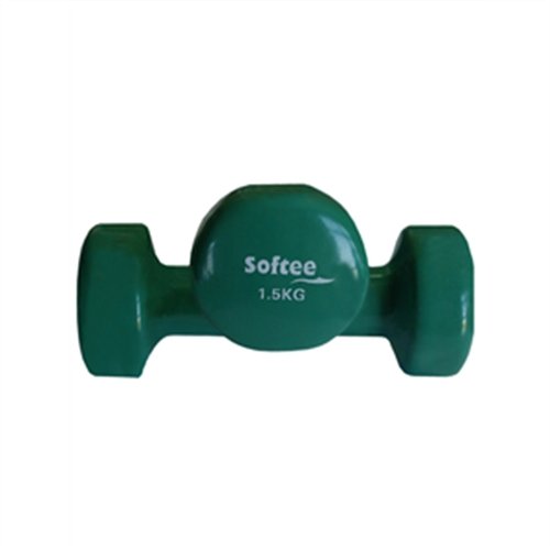 Softee - JGO PESAS VINILO - 24103 - Hanteln - Unisex - Größe: 1.5 Kg - Grün von Softee