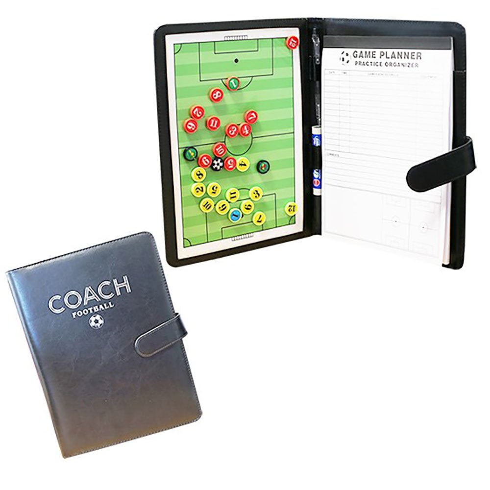 Softee Match Coach Board Football Schwarz 49.5 x 24.5 cm von Softee