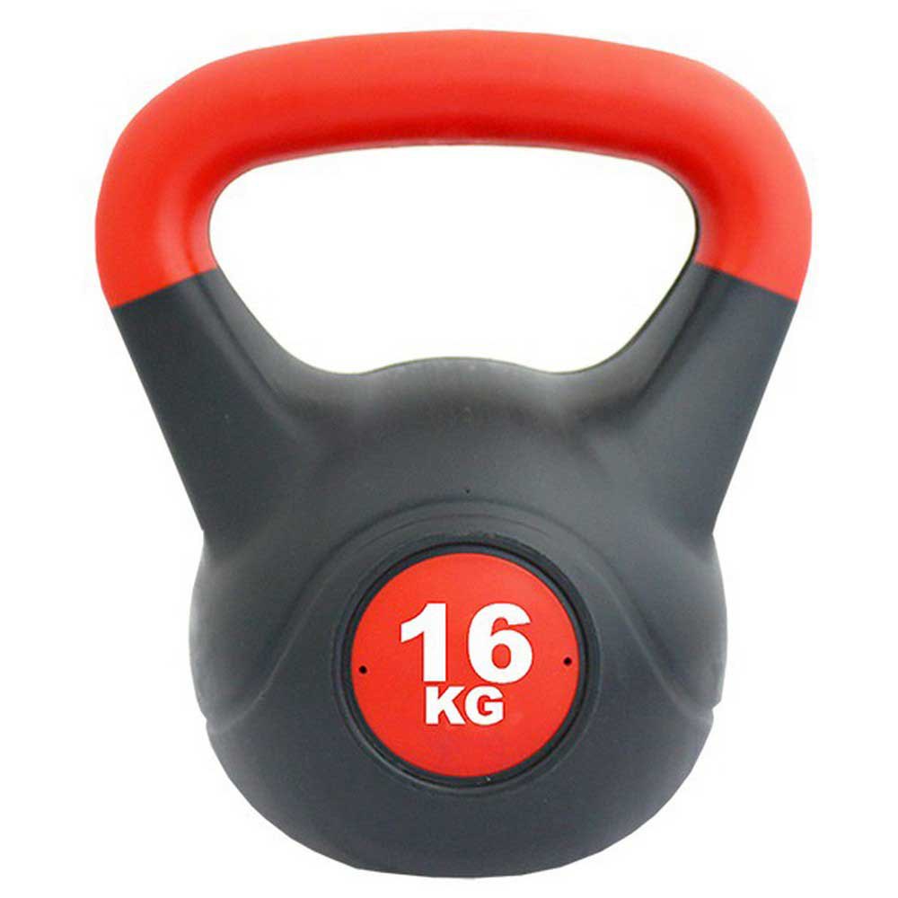 Softee Pvc 16kg Kettlebell Schwarz 16 kg von Softee