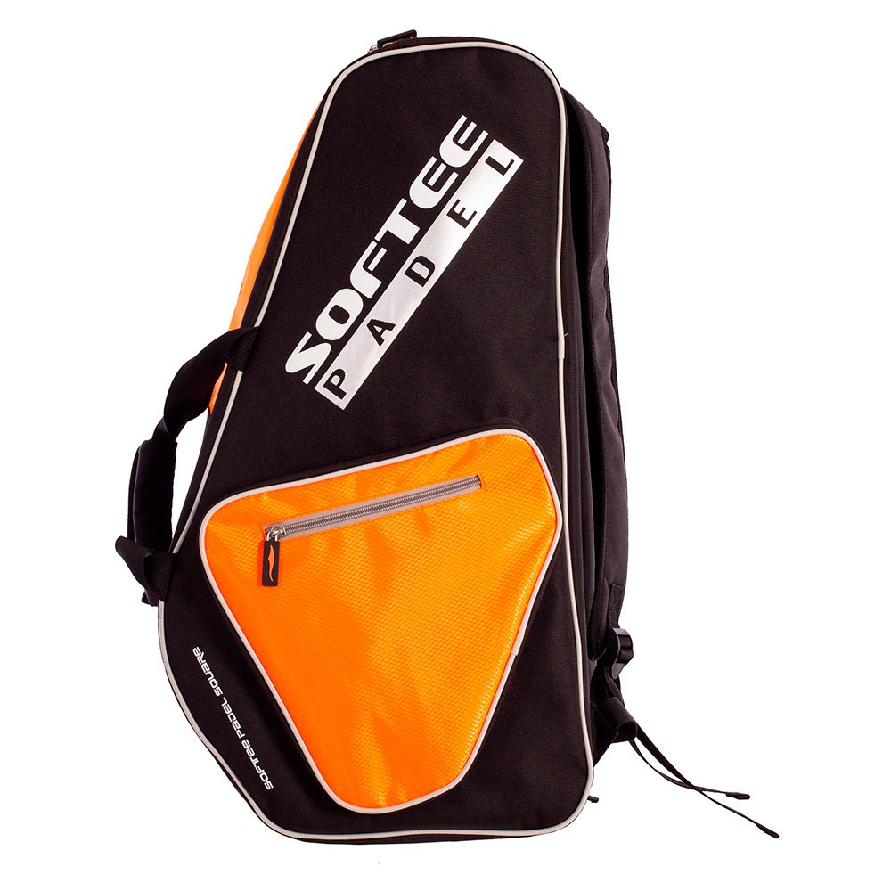 Softee Square Padel Racket Bag Orange,Schwarz von Softee