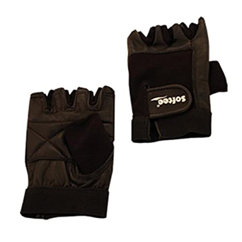 Softee Weight Lifting Handschuhe, schwarz-schwarz, One Size von Softee Equipment
