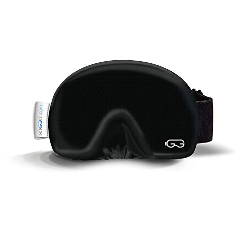 Soggle Skibrillen Schutz Überzug aus Mikrofaser (one Size), Farbe:Colours 09 Black von Soggle