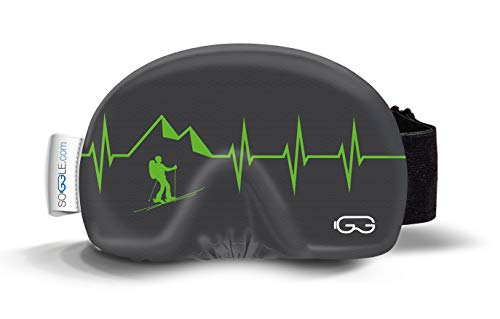 Soggle Skibrillen Schutz Überzug aus Mikrofaser (one Size), Farbe:Heartbeat 03 Ski Mountaineer von Soggle