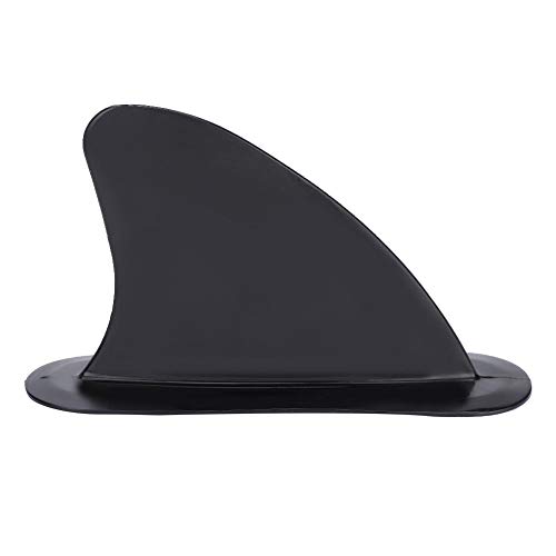 Ende für Surfboard, Surfboards Finnen Prler PVC Zentrum FCS Ende Sup Stand Up Paddle Board Skeg für Kajak Kanu Boot Ruderboote, schwarz von Qiilu