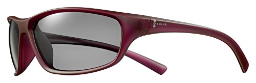 Solar Spector Sonnenbrille, polarisiert Damen, Aubergine/transparent von Solar