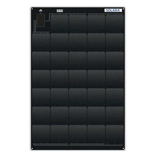 Solara M-series 125w/12v Monocrystalline Solar Panel Schwarz 0.4x66x99 cm von Solara