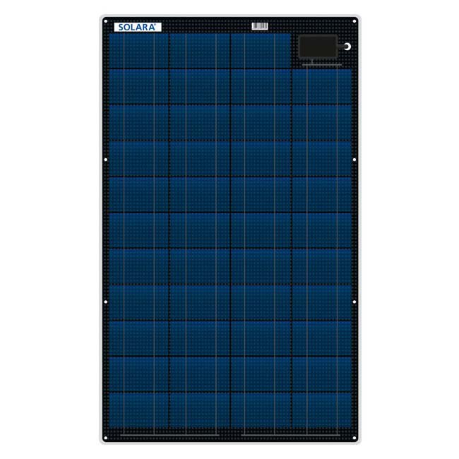 Solara M-series 55w/12v Polycrystalline Solar Panel Blau 0.4x48.1x84.4 cm von Solara