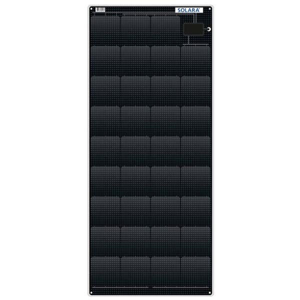Solara S575m35 M-series 13wp/12v Monocrystalline Solar Panel Schwarz 0.4x54.5x125 cm von Solara