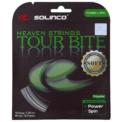 Solinco Saitenset Tour Bite Soft, Silber, 12.2 m, 0555220121900016 von Solinco