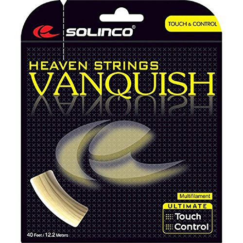 Solinco Vanquish 17 g 1,20 mm Tennissaiten – 2 Packungen von Solinco