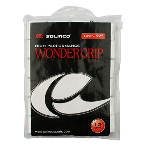 Solinco Wonder Grip Tennisgriffe, weich und haftend, 12 Stück von Solinco