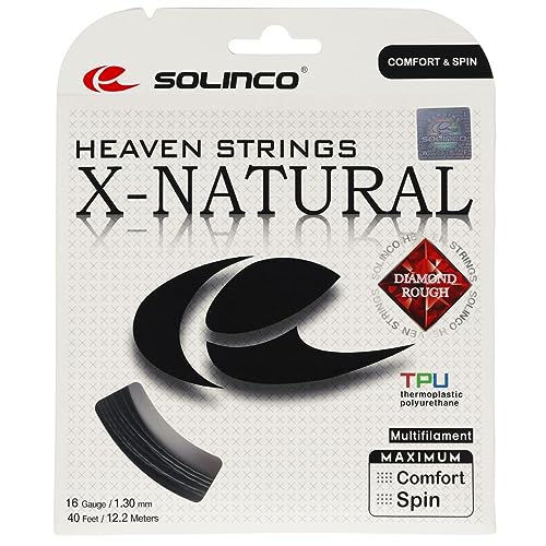 Solinco x-Off-whiteal 12,2 m schwarz String Set – 1,3 mm von Solinco