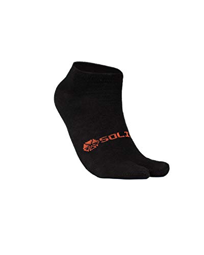 Solite Knit Split Toe Heat Booster Socks 18010 - Black Size - M - Size - M von Solite