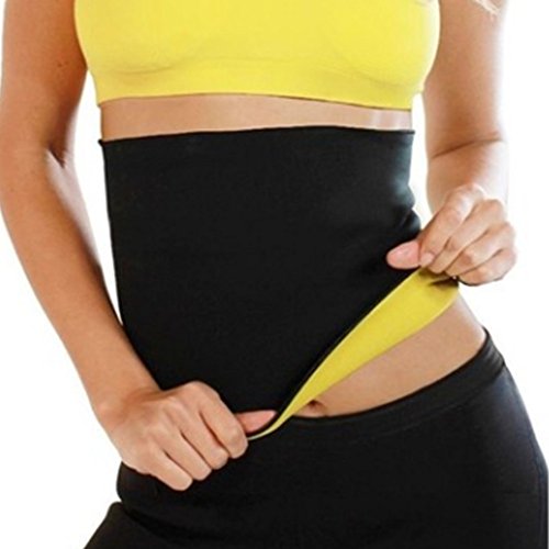 Sonew Bauch Abnehmen Gürtel, Bauchweg Schwitzguertel Body Shaper Bauch Fettverbrennung Taille Training Bauchweggürtel Fitnessgürtel 6 Größe universal für Mann Frauen(XXL) von Sonew