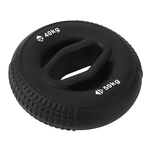 Sonew Handgriffverstärker, 40 Bis 50 Kg Silikon Grifftrainer, Rutschfester Krafttraining Ring für Finger und Unterarmübungen, Grifftrainer Zum Klettern von Sonew