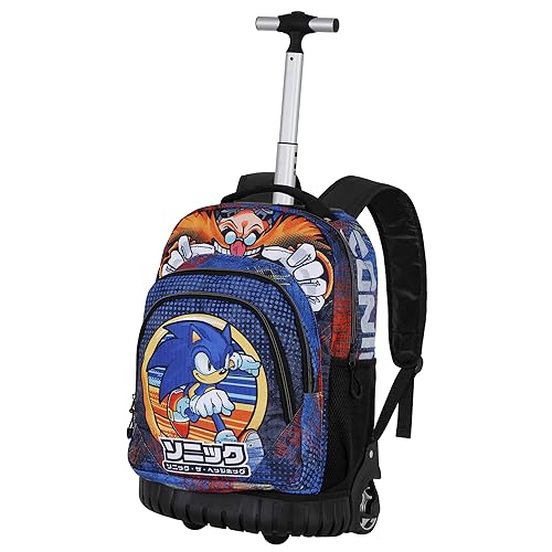 Sega-Sonic Checkpoint-FAN GTS Trolley-Rucksack, Blau von Sonic The Hedgehog - SEGA