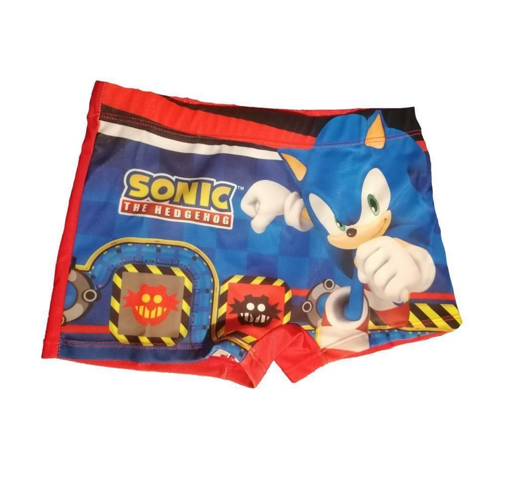 Sonic Badeshorts Badeshorts mit Motiv Sonic the Hedgehog", Blau" von Sonic