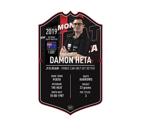 Ultimate Darts Card - Damon Heta von Sonstige