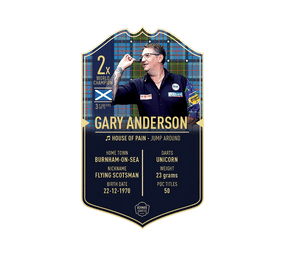 Ultimate Darts Card - Gary Anderson von Sonstige