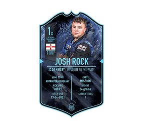 Ultimate Darts Card - Josh Rock von Sonstige