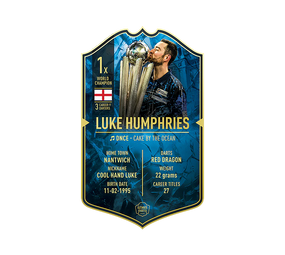 Ultimate Darts Card - Luke Humphries - World Champion 2024 von Sonstige