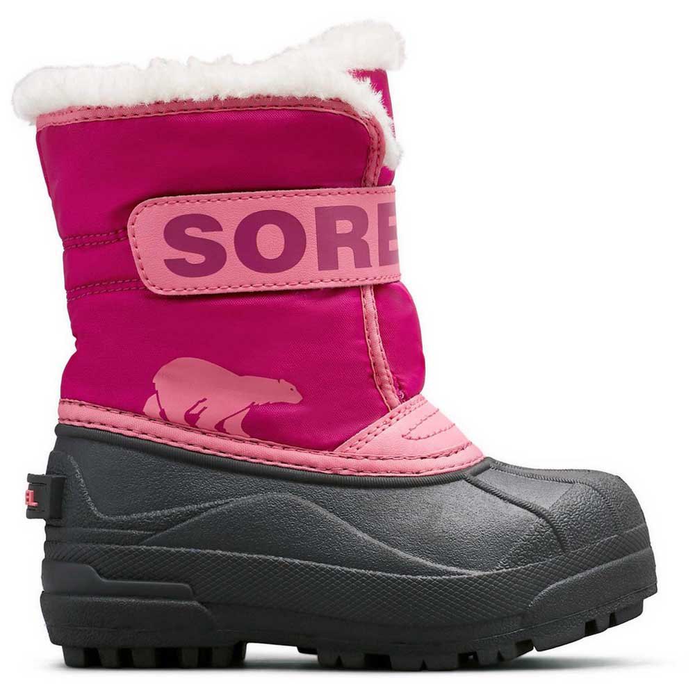 Sorel Snow Commander Toddler Snow Boots Rosa EU 21 von Sorel