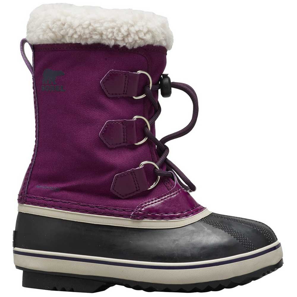 Sorel Yoot Pac Nylon Youth Snow Boots Lila EU 38 von Sorel