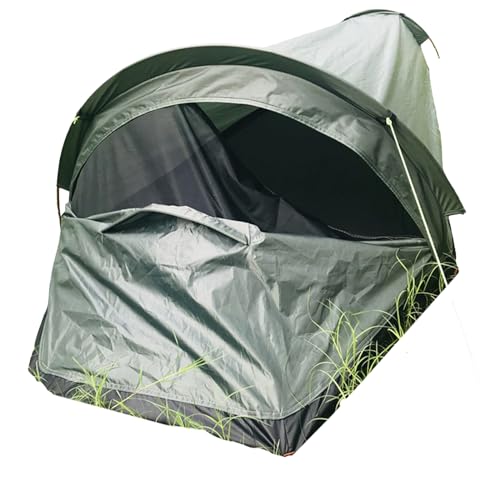 Outdoor Camping Zelt Einzel Person Camping Zelt wasserdichte Tasche Für Wanderungen Bergsteigen Rucksackreisen Reise Rucksack Zelt von Sorrowso