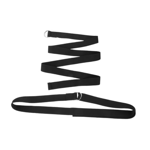 Sosoport 2St Yoga-Gurt verstellbarer Yogagurt Fitness-Stretchbänder turnreck gymnastikball Yoga-Assistenzband Multifunktions-Trainingsband Sport Ring Spannband Fitnessband Metall Schleife von Sosoport