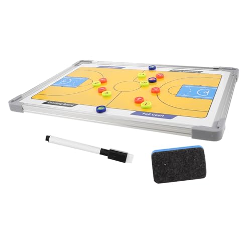 Sosoport Basketball Taktikbrett Tragbares Basketballbrett Basketball Trainingsbrett Basketballbrett Magnete Spielbrett Magnetisches Passbrett Aus von Sosoport
