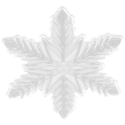 Sosoport Snowboard Stomp Pad 3D Clear Snowflake Snowboard Stomp Pads Snowflake Snowboard Grip Pad Anti-Rutsch-Matte Bietet Zusätzlichen Halt Beim Snowboarden von Sosoport