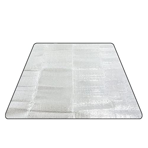 Ultraleichte Aluminium -Isoliermatte Schlafmatte, Schlafmatte Camping Aluminium Matte Bodpolsterthermische Decke (200 x 120 cm) Campingmatte von SouiWuzi