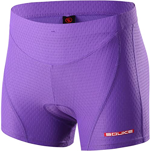 Souke Sports Damen Fahrrad Unterwäsche 3D Gepolstert Atmungsaktiv Fahrrad Unterwäsche Short Souke Sports Damen Fahrrad Unterwäsche 3D Gepolstert Atmungsaktiv Fahrrad Unterwäsche Short von Souke Sports