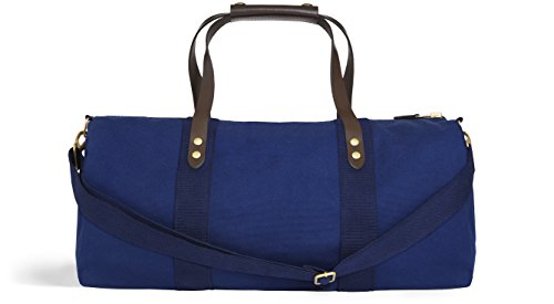 SOULEWAY Canvas Weekender - Reise-Tasche - Sport-Tasche - Handmade in Germany - Handgepäck - Wasserabweisend - Farbe: Meeres-Blau von Souleway