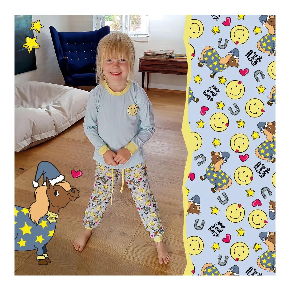 Soulhorse Kids Pyjama Smiley von Soulhorse