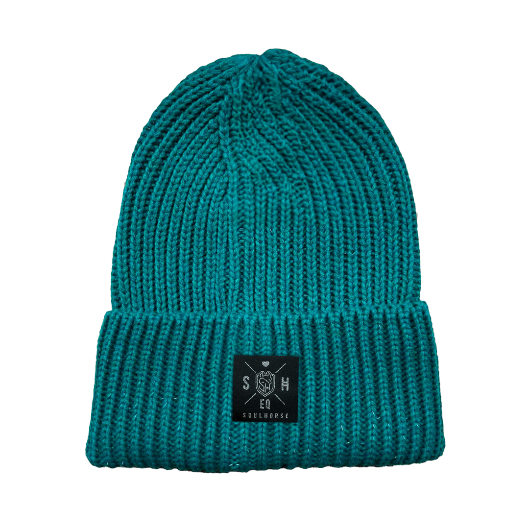 Soulhorse "Shine bright" XL Beanie | Reflektierend von Soulhorse