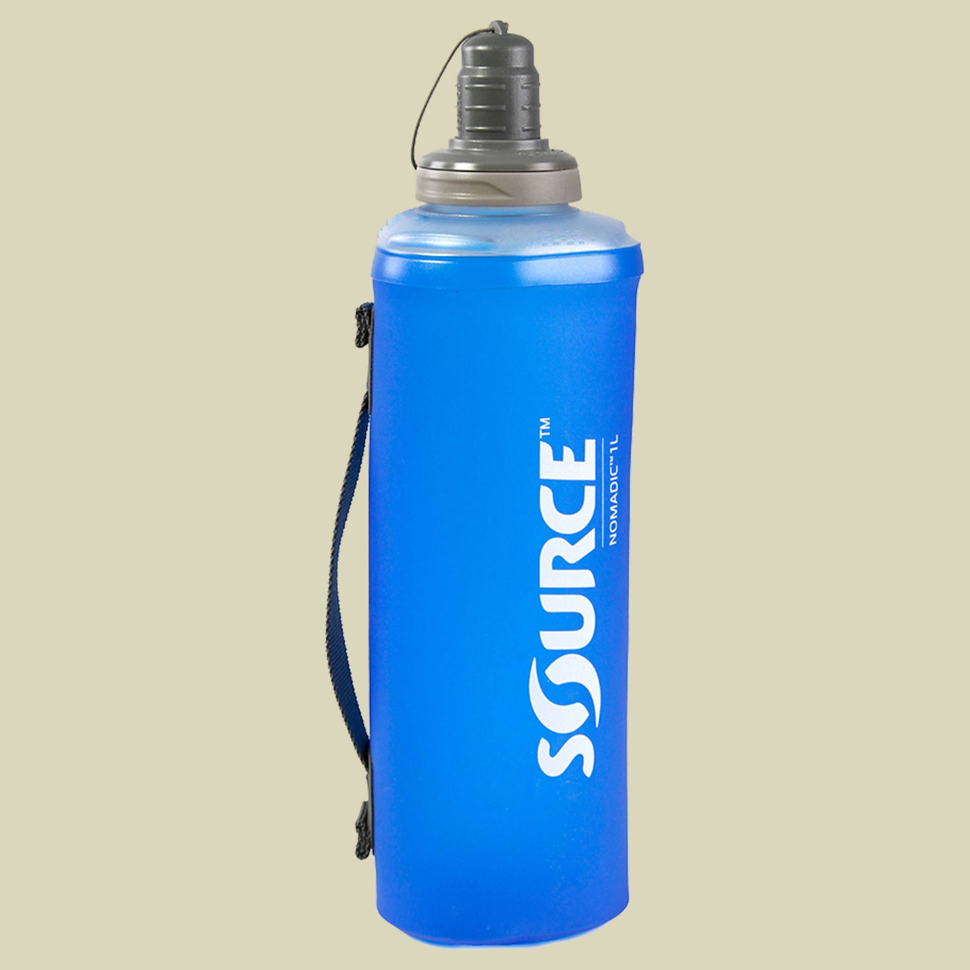 Nomadic foldable Bottle Volumen 1,0 Farbe blue von Source Ltd.