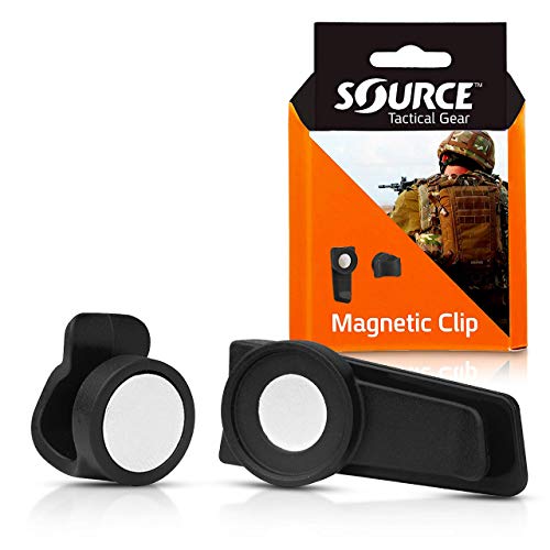 Source Tactical Gear Magnetic Tube Clip - Halterung für Trinksystem, Schwarz von Source