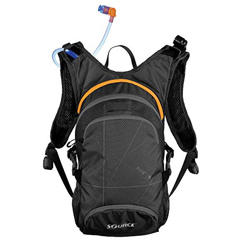 Source Fuse Trinkrucksack 2+6l schwarz 2021 Outdoor Rucksack von Source