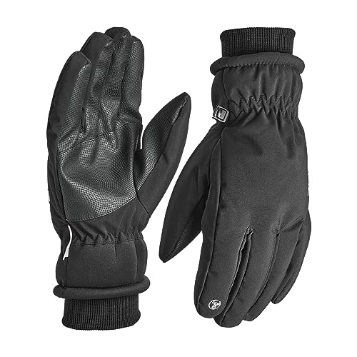 Soview wasserdichte Winterhandschuhe Touchscreen Handschuhe 3M Thinsulate Warme Skihandschuhe Kältebeständig Anti-Rutsch Fahrradhandschuhe Herren Damen für Motorrad Laufen Skifahren Wandern von Soview