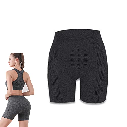 SHAPERMOV - SHAPERMOV Ion Shaping Shorts, Comfort Breathable Fabric, Contains Tourmaline Fabric (Black,S/M:40-65kg) von Sovtay