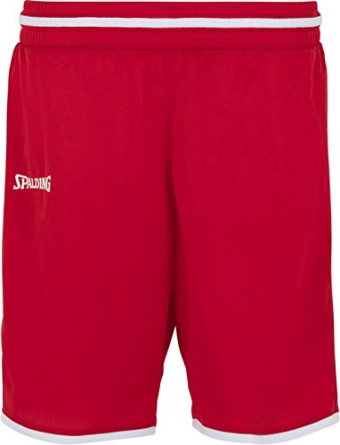 Spalding Damen Move Shorts, rot/Weiß, XL von Spalding