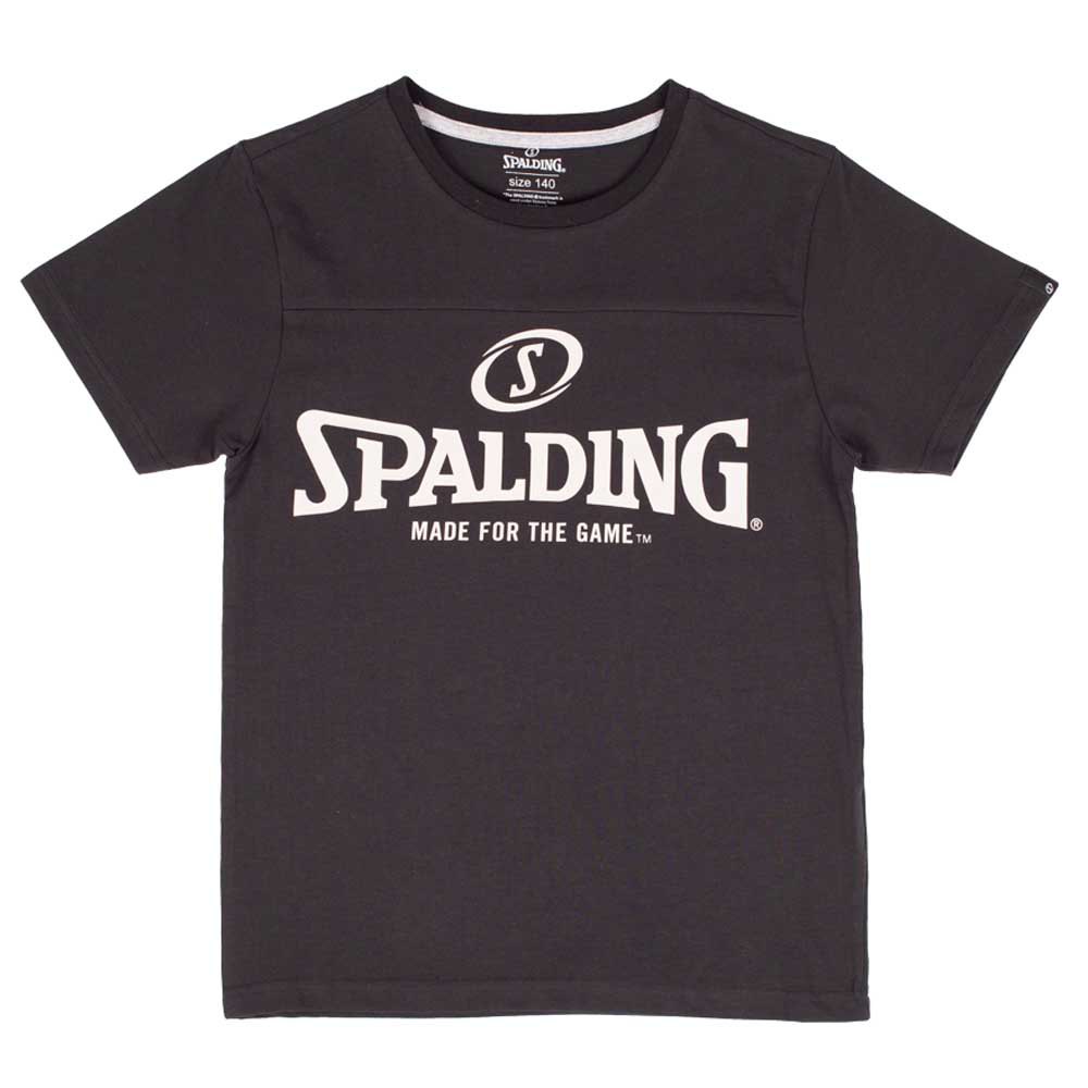 Spalding Essential Logo Short Sleeve T-shirt Schwarz M Mann von Spalding